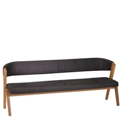 New Wohnen Retro Design Esstischbank mit Rückenlehne - Ovenciana