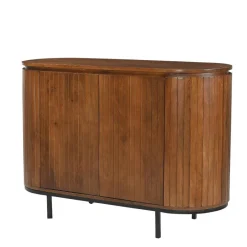 Hot Wohnen Retro Design Kommode aus Mangoholz - Galadira