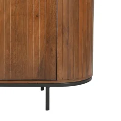 Hot Wohnen Retro Design Kommode aus Mangoholz - Galadira