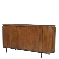 Clearance Wohnen Retro Design Sideboard aus Mangoholz - Galadira