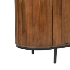 Clearance Wohnen Retro Design Sideboard aus Mangoholz - Galadira