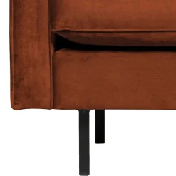 Sale Wohnen Retro Designsessel in Rost Braun Samt - Naryon