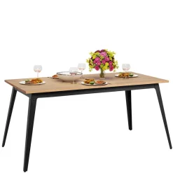 Outlet Wohnen Retro Designtisch fürs Esszimmer zweifarbig - Nutures