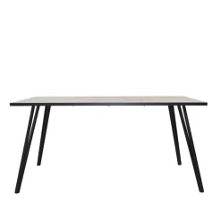 New Wohnen Retro Esszimmertisch in Beton Optik - Reesa