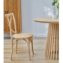 Clearance Wohnen Retro Kaffeehausstühle in Natur - Pig (2er Set)
