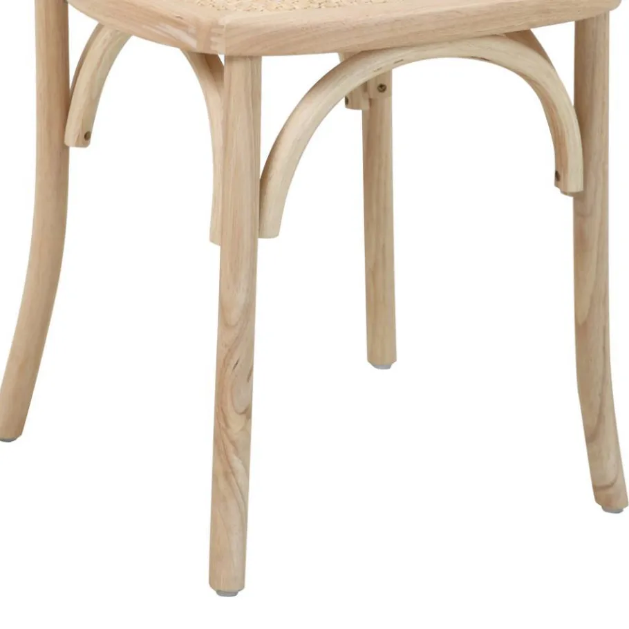 Clearance Wohnen Retro Kaffeehausstühle in Natur - Pig (2er Set)