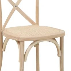 Clearance Wohnen Retro Kaffeehausstühle in Natur - Pig (2er Set)