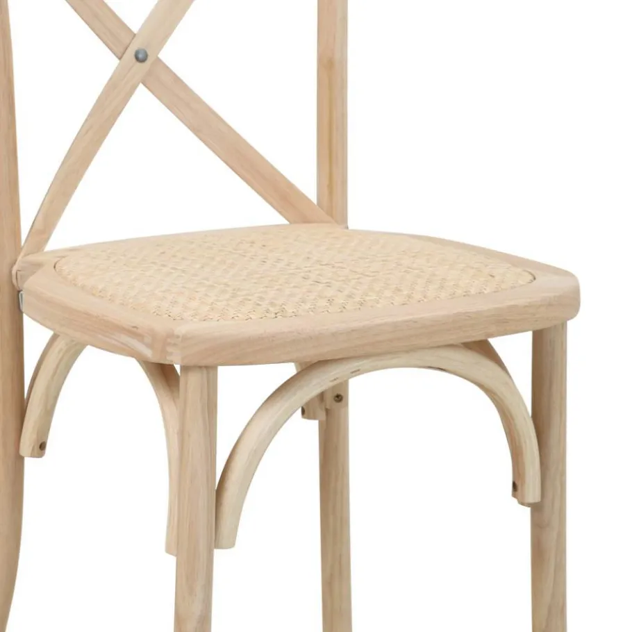 Clearance Wohnen Retro Kaffeehausstühle in Natur - Pig (2er Set)