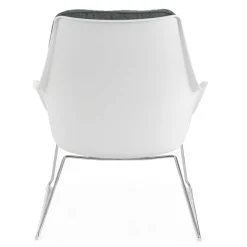 Outlet Wohnen Retro Lounge-Sessel in Dunkelgrau - Vibulam (2er Set)