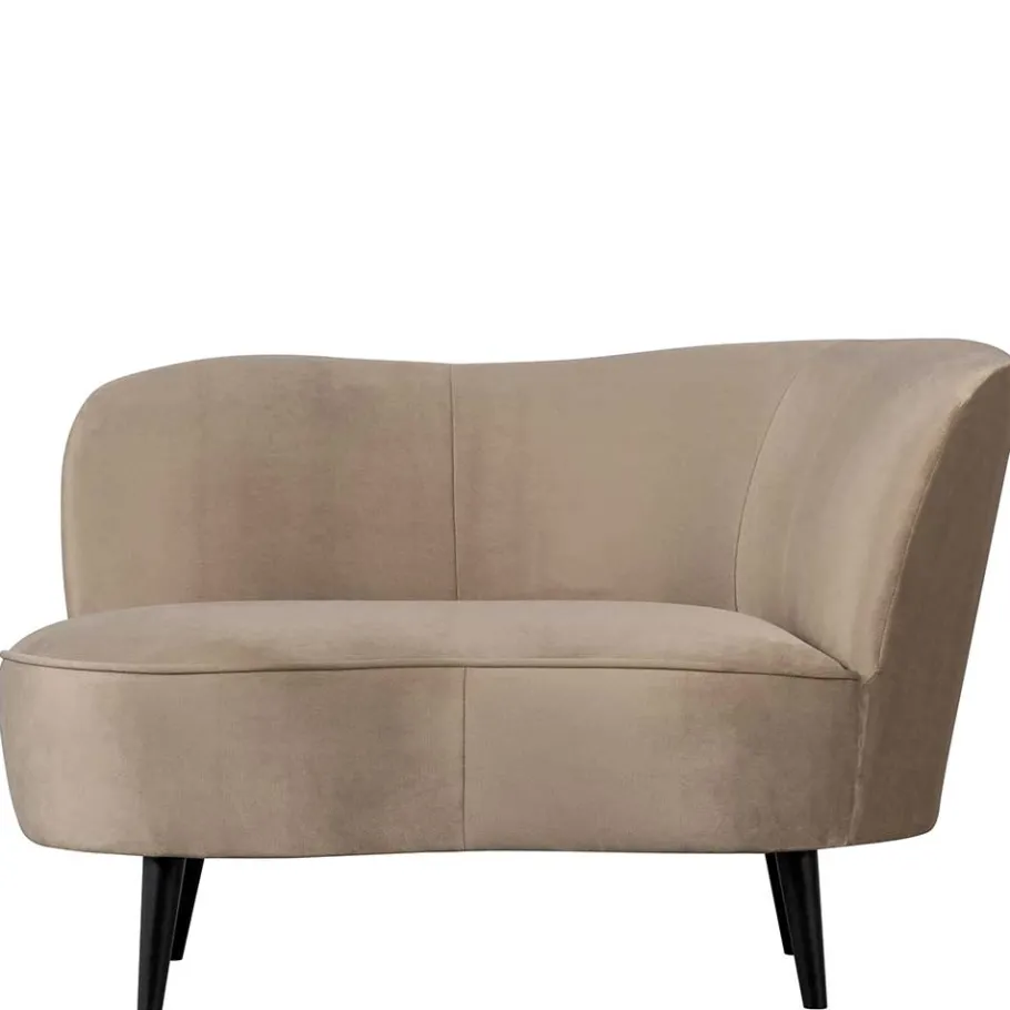 Outlet Wohnen Retro Lounge-Sessel in Khaki Samit - Griffina