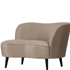 Outlet Wohnen Retro Lounge-Sessel in Khaki Samit - Griffina