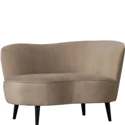 Outlet Wohnen Retro Lounge-Sessel in Khaki Samit - Griffina