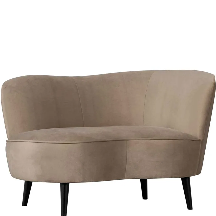 Outlet Wohnen Retro Lounge-Sessel in Khaki Samit - Griffina