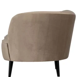 Outlet Wohnen Retro Lounge-Sessel in Khaki Samit - Griffina