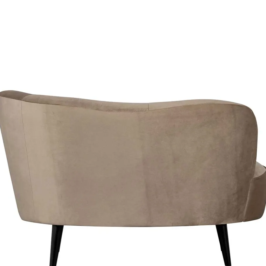 Outlet Wohnen Retro Lounge-Sessel in Khaki Samit - Griffina