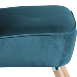 Sale Wohnen Retro Loungesessel in Petrol Blau - Jymm
