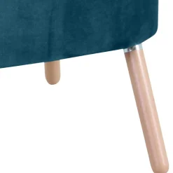 Sale Wohnen Retro Loungesessel in Petrol Blau - Jymm