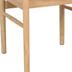 Discount Wohnen Retro Massivholzstuhl mit Armlehnen - Clarford
