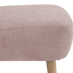 Sale Wohnen Retro Polstersessel in Rosa und Buche Natur - Carismata