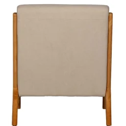 Wohnen Retro Sessel mit Holzgestell - Lardosia