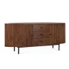 Outlet Wohnen Retro Sideboard in Walnussfarben - Chalil