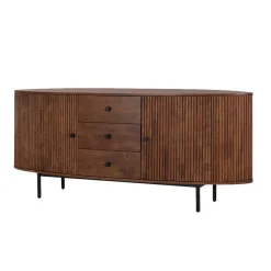 Outlet Wohnen Retro Sideboard in Walnussfarben - Chalil