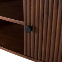 Outlet Wohnen Retro Sideboard in Walnussfarben - Chalil