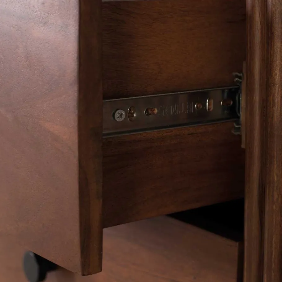 Outlet Wohnen Retro Sideboard in Walnussfarben - Chalil
