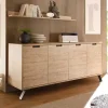 Hot Wohnen Retro Sideboard Rodonda in Eiche