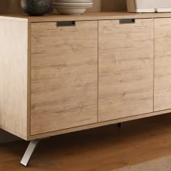 Hot Wohnen Retro Sideboard Rodonda in Eiche
