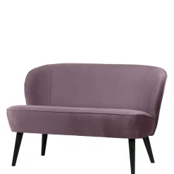 Clearance Wohnen Retro Sofa in Flieder Samt - Parilegro