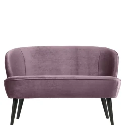 Clearance Wohnen Retro Sofa in Flieder Samt - Parilegro