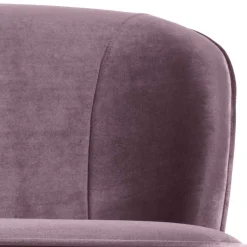 Clearance Wohnen Retro Sofa in Flieder Samt - Parilegro
