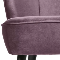 Clearance Wohnen Retro Sofa in Flieder Samt - Parilegro