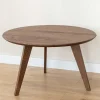 Discount Wohnen Retro Sofatisch aus Eiche in Braun geölt - Ceolata