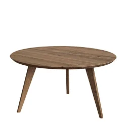 Discount Wohnen Retro Sofatisch aus Eiche in Braun geölt - Ceolata