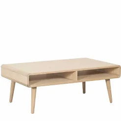 New Wohnen Retro Style Couchtisch mit zwei Fächern - Medias
