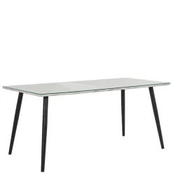 New Wohnen Retro Style Tisch in Marmor Optik mit Glas - Presents