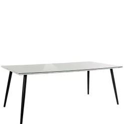 New Wohnen Retro Style Tisch in Marmor Optik mit Glas - Presents