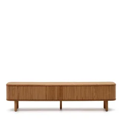 Clearance Wohnen Retro TV Unterschrank mit 2 Schiebetüren - Calming