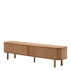 Clearance Wohnen Retro TV Unterschrank mit 2 Schiebetüren - Calming