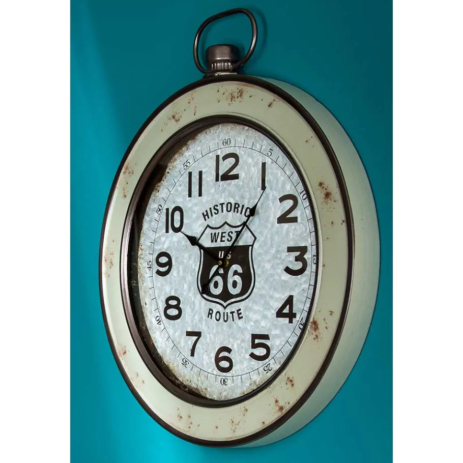 Best Wohnen Retro Wanduhr - Route 66 Design - Ruhnau