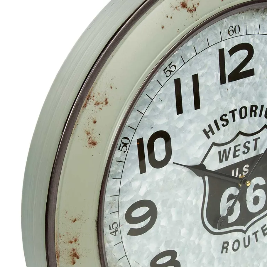 Best Wohnen Retro Wanduhr - Route 66 Design - Ruhnau