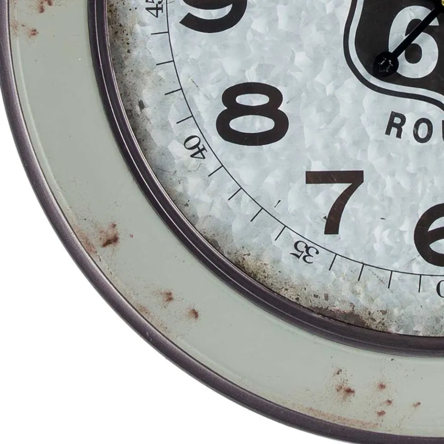 Best Wohnen Retro Wanduhr - Route 66 Design - Ruhnau