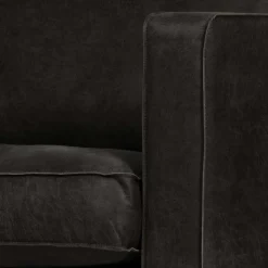Best Wohnen Retro Würfel-Sessel mit Recyclingleder - Avonita