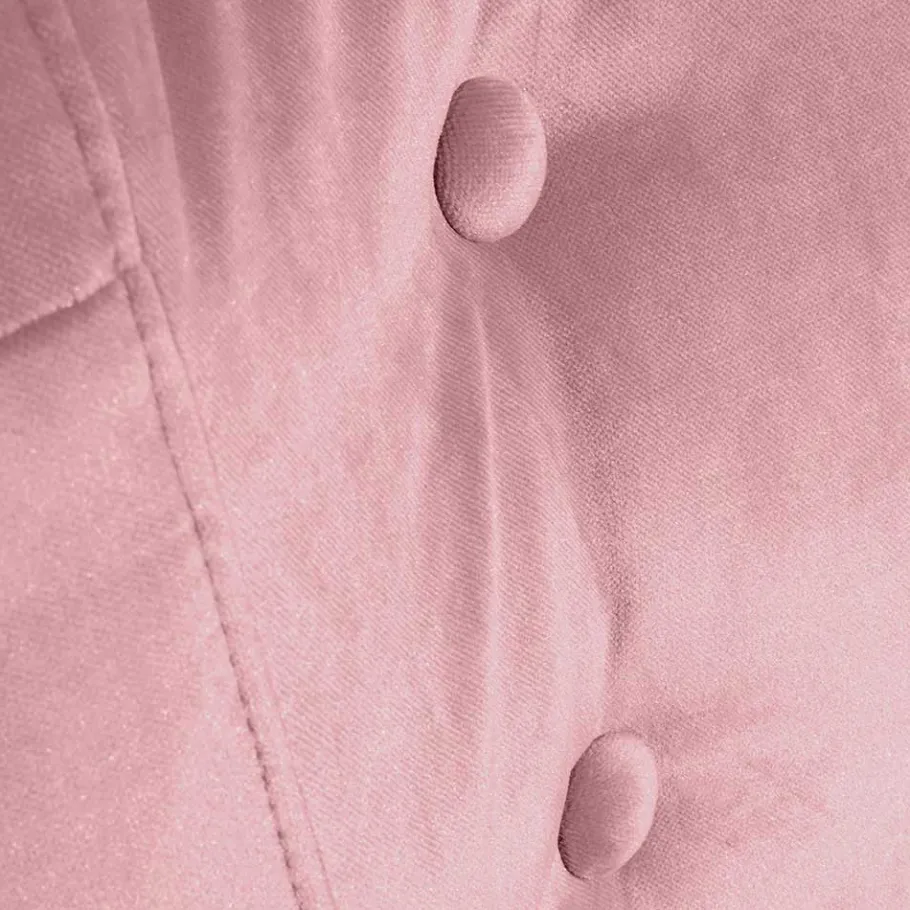 Clearance Wohnen Retrodesign Sessel in Rosa und Buche Natur - Galagos
