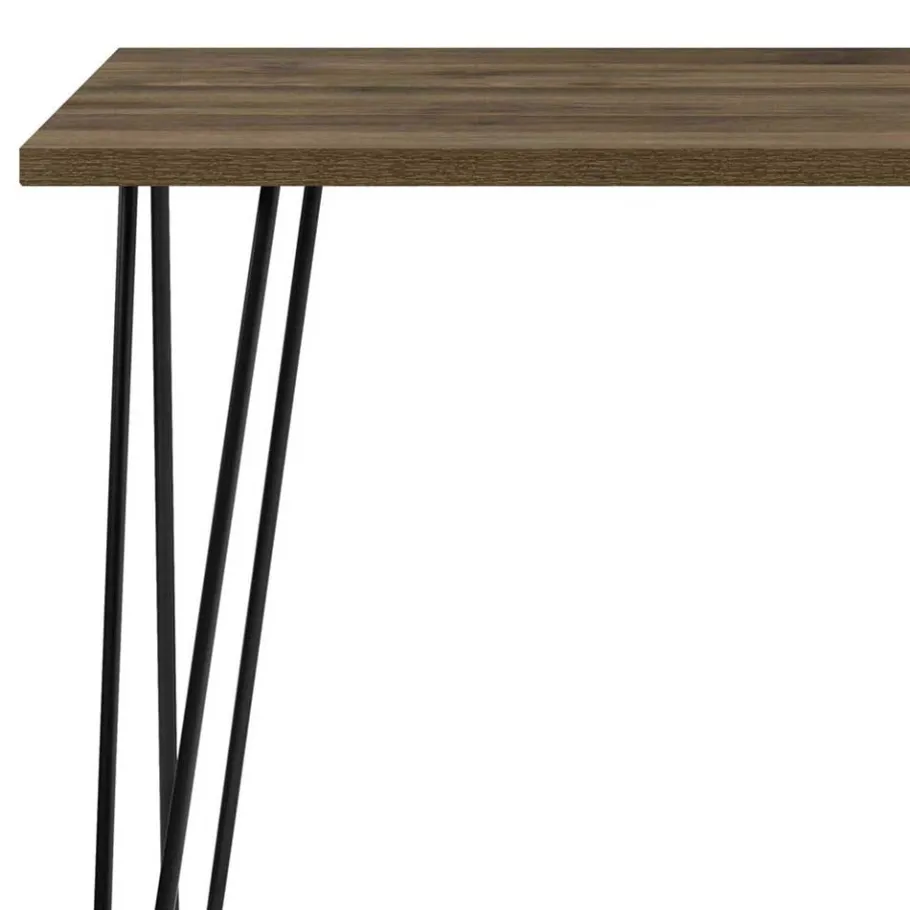 Hot Wohnen Retro-Schreibtisch mit Hairpin Legs - Akrana
