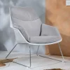 Online Wohnen Retrosessel mit Chrom Bügelgestell - Harukivo (2er Set)