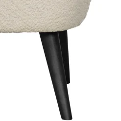 Online Wohnen Retrostil Teddy Sessel in Creme - Castilla