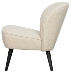 Online Wohnen Retrostil Teddy Sessel in Creme - Castilla